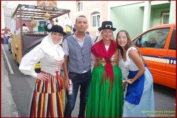 Romería popular y actos para los más pequeños en Lomo Cementerio/Agustín Cabrera y TA.